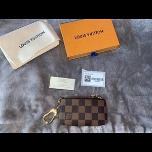 Louis Vuitton Damiere Ebene key pouch